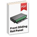 Sliding Rail Fiber Patch Panel for Data Centers & Telecom Hubs